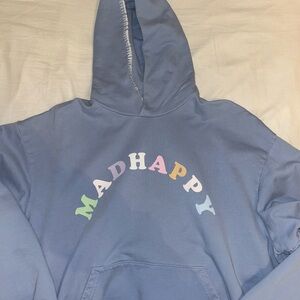 Madhappy Blue Unisex Hoodie - Large